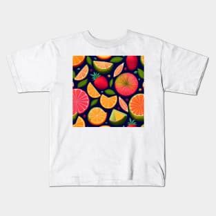 Strawberry Orange Kids T-Shirt